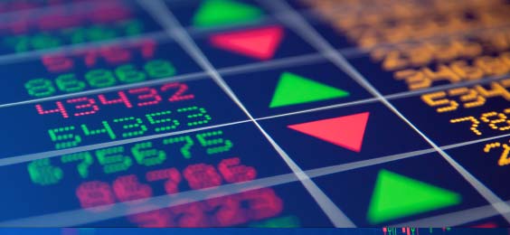 Close-up of trading figures - example for a HGM GLOBAL trading academy course